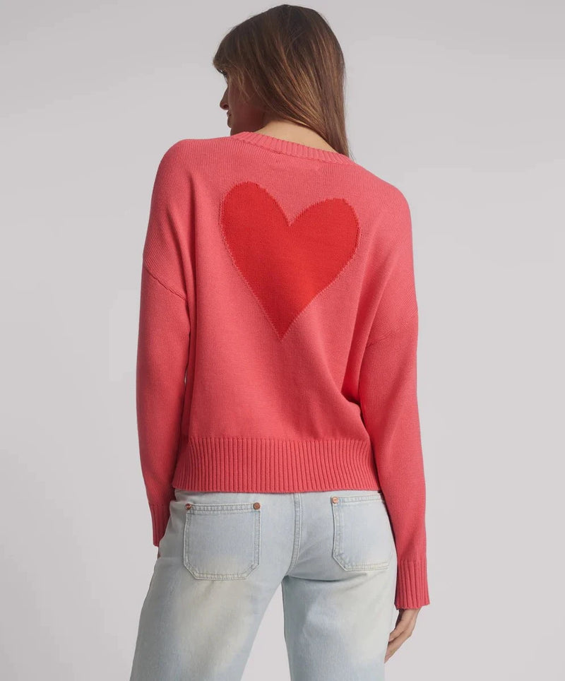 Sweater One Teaspoon Lips Of Love Zip Sweater M / Pink Apoella