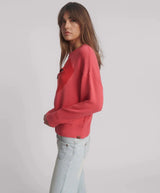 Sweater One Teaspoon Lips Of Love Zip Sweater M / Pink Apoella