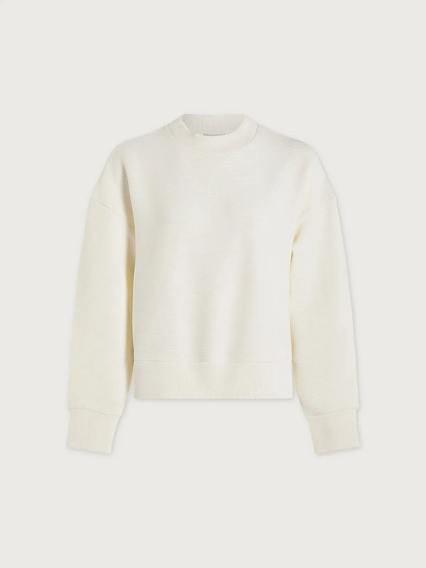 Sweater Varley Addelyn Sweater Ivory Apoella