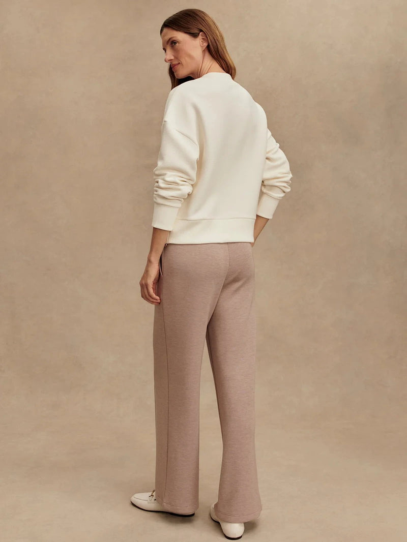 Sweater Varley Addelyn Sweater Ivory Apoella