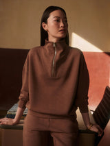 Sweater Varley Davidson Sweater Golden Bronze Marl Apoella