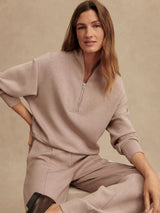 Sweater Varley Davidson Sweater Taupe Marl Apoella