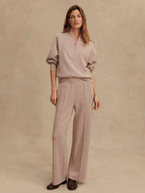 Sweater Varley Davidson Sweater Taupe Marl Apoella
