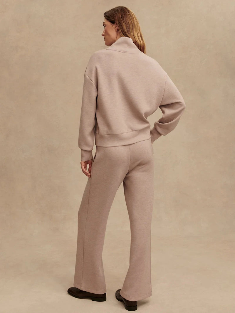 Sweater Varley Davidson Sweater Taupe Marl Apoella