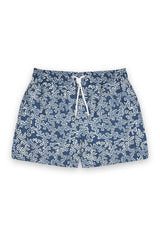 Swimshorts Apnée Coraux Boxers Dark Blue Apoella