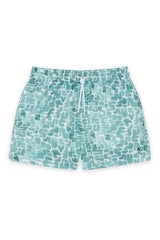Swimshorts Apnée Derive Boxers Turquoise Apoella