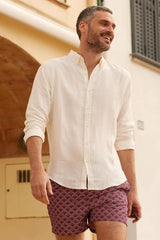 Swimshorts Apnée Ecume Boxers Purple Apoella