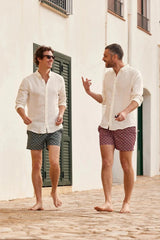 Swimshorts Apnée Ecume Boxers Purple Apoella