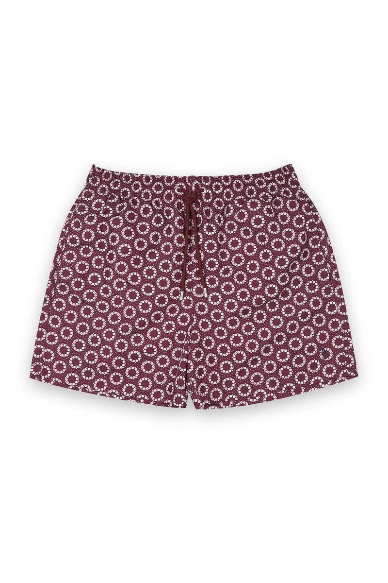 Swimshorts Apnée Oursins Boxers Purple Apoella
