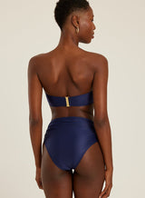 Swimwear Lenny Niemeyer Recycled Bandeau Ruched Lc Bikini Tide Apoella