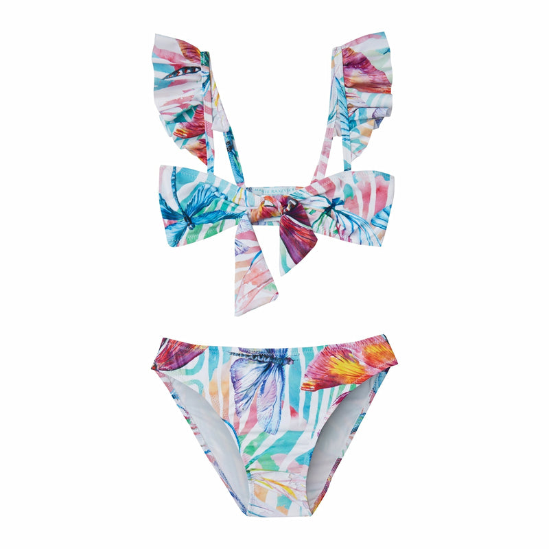 Swimwear Marie Raxevsky Tie Knot Bikini Palms Libellula 2y / Libellula Apoella