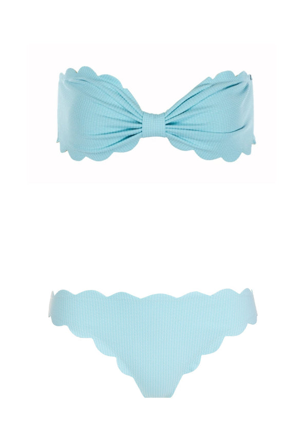 Swimwear Marysia Antibes/North Bandeau Bikini Azure Azure / S Apoella