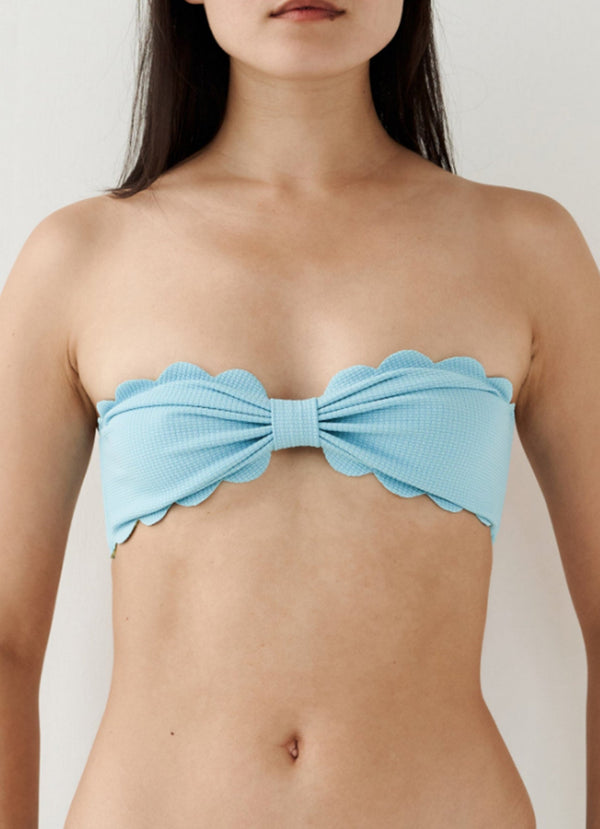 Swimwear Marysia Antibes/North Bandeau Bikini Azure Apoella