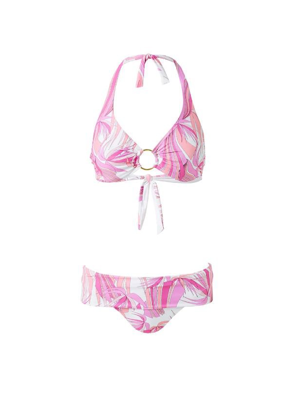Swimwear Melissa Odabash Brussels Halter Hoop Bikini Orchid 42 / Orchid Apoella