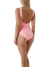 Swimwear Melissa Odabash Kos Over The Shoulder One-Piece Rose Apoella