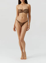 Swimwear Melissa Odabash Prague Bikini Bottom Cheetah Apoella