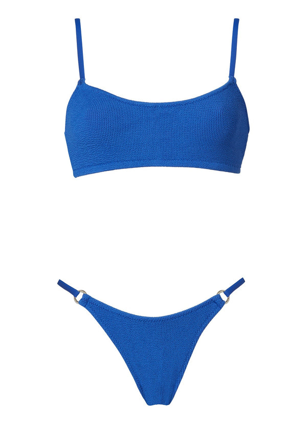 Swimwear Stefania Frangista Alba Thin Straps Athletic Bikini S / Royal Blue Apoella