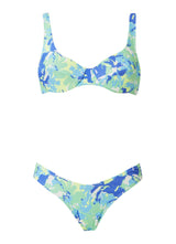 Swimwear Stefania Frangista Irini Cup Bikini Floral Blue S / Floral Blue Apoella