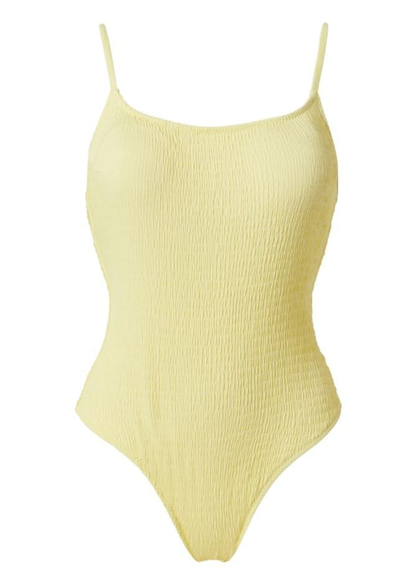 Swimwear Stefania Frangista Ivy One-Piece Curly S / Yellow Apoella