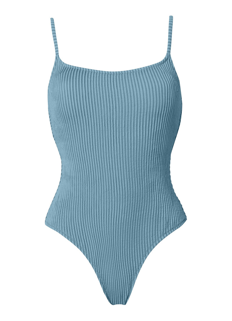 Swimwear Stefania Frangista Ivy One-Piece Curly Dolphin Grey S / Dolphin Grey Apoella