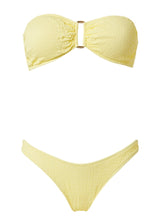 Swimwear Stefania Frangista Melita Bandeau Bikini S / Yellow Apoella