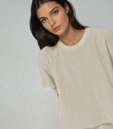 Carina Terry T-shirt Ivory