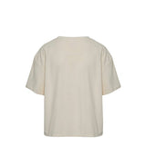 T-shirts Asoma Carina Terry T-shirt Ivory Apoella