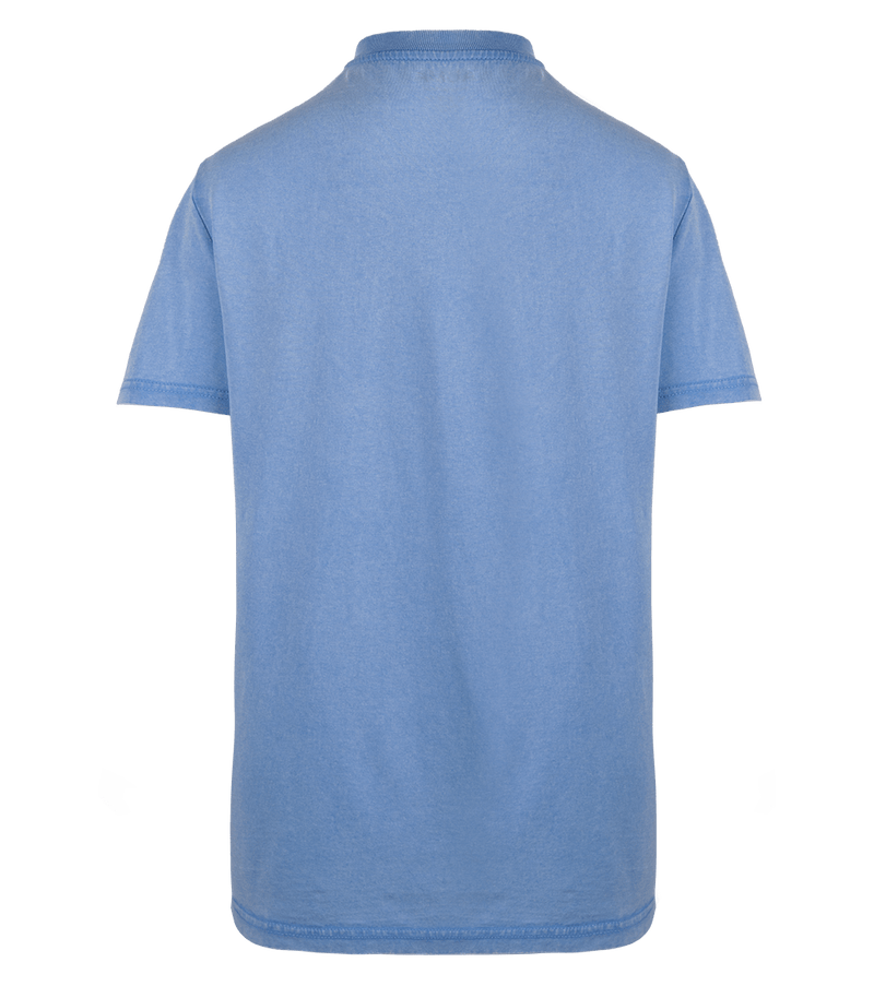 T-shirts Asoma Round Neck T-shirt Dyed Swimmer Blue Apoella