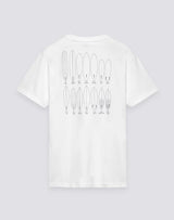 T-shirts Sundek Old School Surf T-Shirt White Apoella