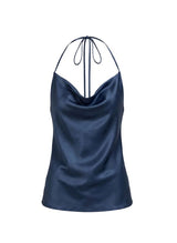 Tops APOELLA Ersi Cowl Neck Top Navy Apoella