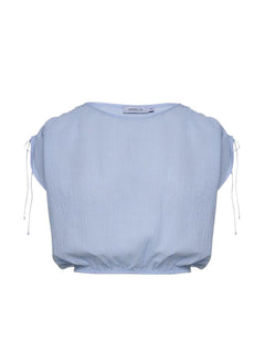 Tops Apoella Ilia Cropped Top Sky Apoella