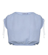 Tops Apoella Ilia Cropped Top Sky Apoella