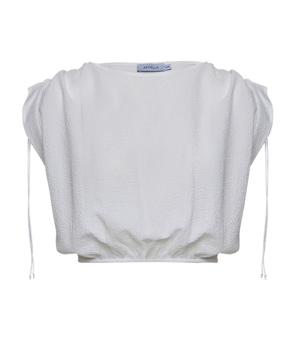 Tops Apoella Ilia Cropped Top White Apoella