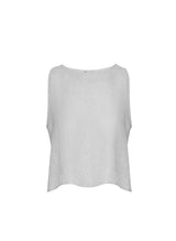 Tops Apoella Iro Linen Sleeveless Top White Apoella