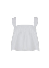 Tops Apoella Selini Smocked Top White Apoella