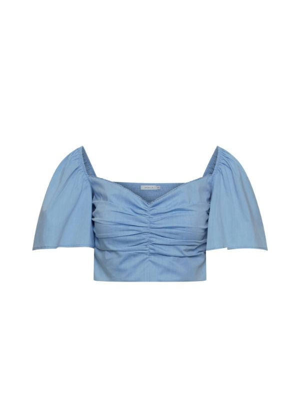 トップス MY WEAKNESS OLJA PUFF SLEEVE P/O Gia Puff Sleeve Top - Tulips in Little Rock