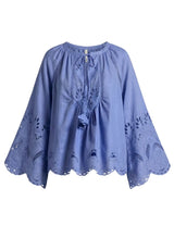 Tops Scarlett Poppies Ashu Top Antique Milky Blue Apoella