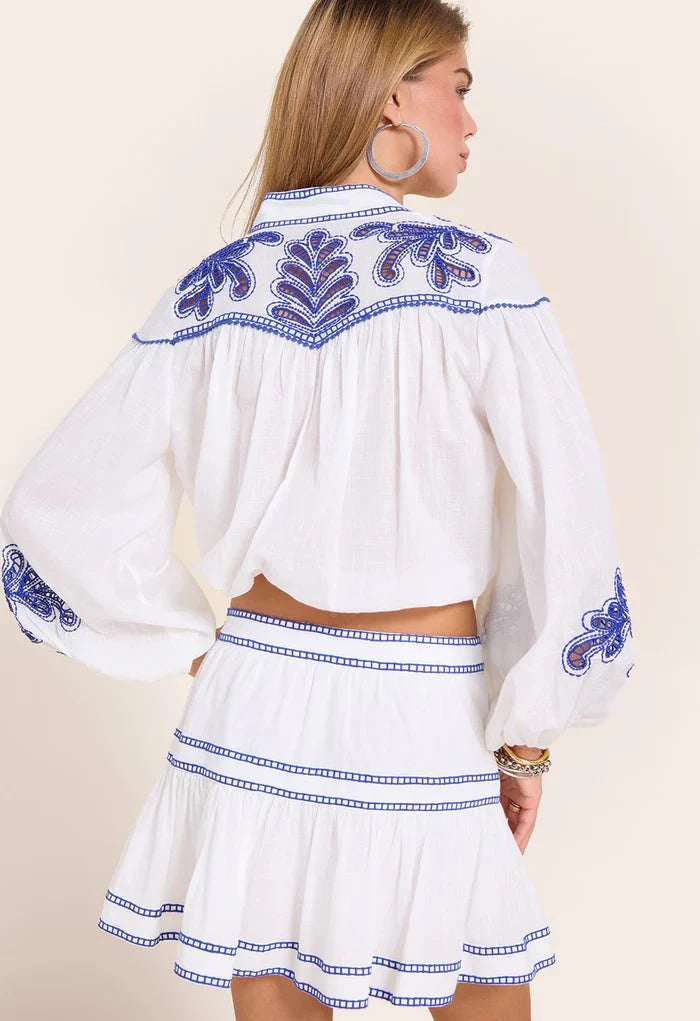 Tops Scarlett Poppies Zilleno Top Simply White Apoella