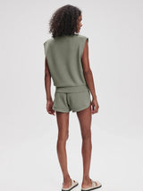 Tops Varley Loretta Half Zip Sweater Shadow Apoella