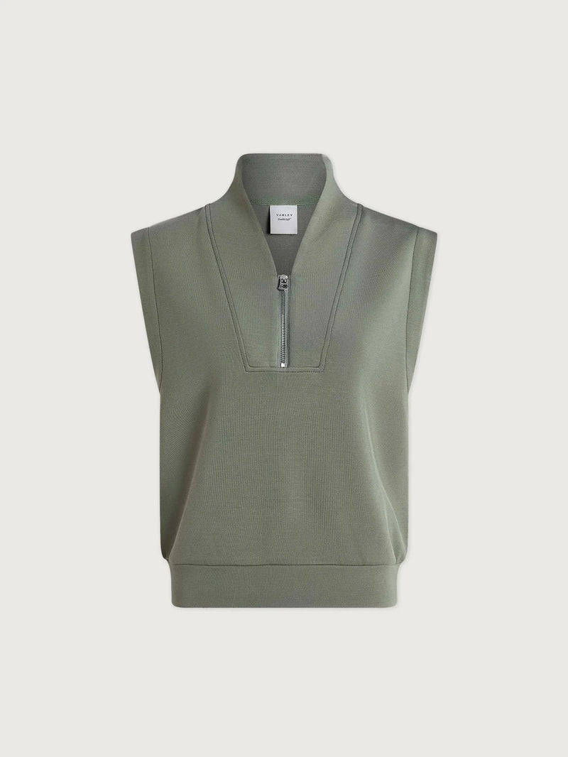 Tops Varley Loretta Half Zip Sweater Shadow Apoella