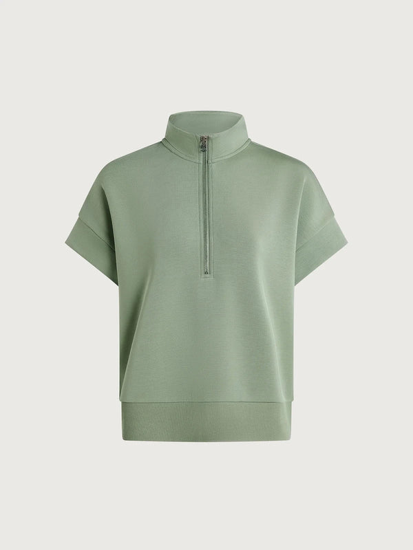 Tops Varley Ritchie Short Sleeve Sweater Loden Frost Apoella