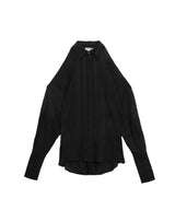 Tops Zeus n Dione Geranium Long Sleeve Shirt Black Apoella