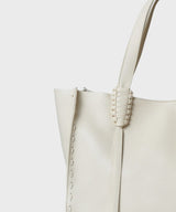 Totes Callista Crafts Ara Tote Medium Grained Leather Cream O/S / Cream Apoella