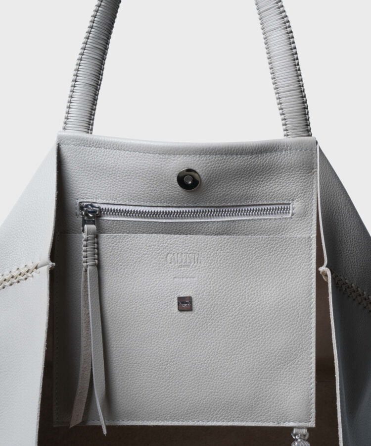 Totes Callista Crafts Tote Grained Leather Oat O/S / Oat Apoella