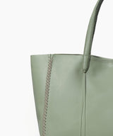 Totes Callista Crafts Tote Grained Leather Sage O/S / Sage Apoella