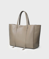 Totes Callista Crafts Tote Grained Leather Taupe O/S / Taupe Apoella