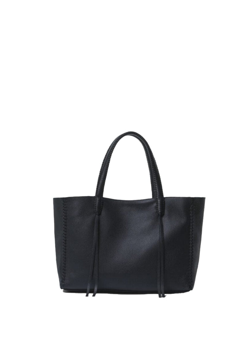 Totes Callista Crafts Tote Medium Grained Leather Black O/S / Black Apoella