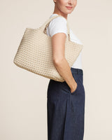 Totes Naghedi St. Barths Medium Tote Ecru O/S Apoella