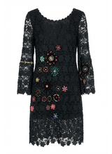 Tunic Anjuna Crochet Tunic Black Apoella