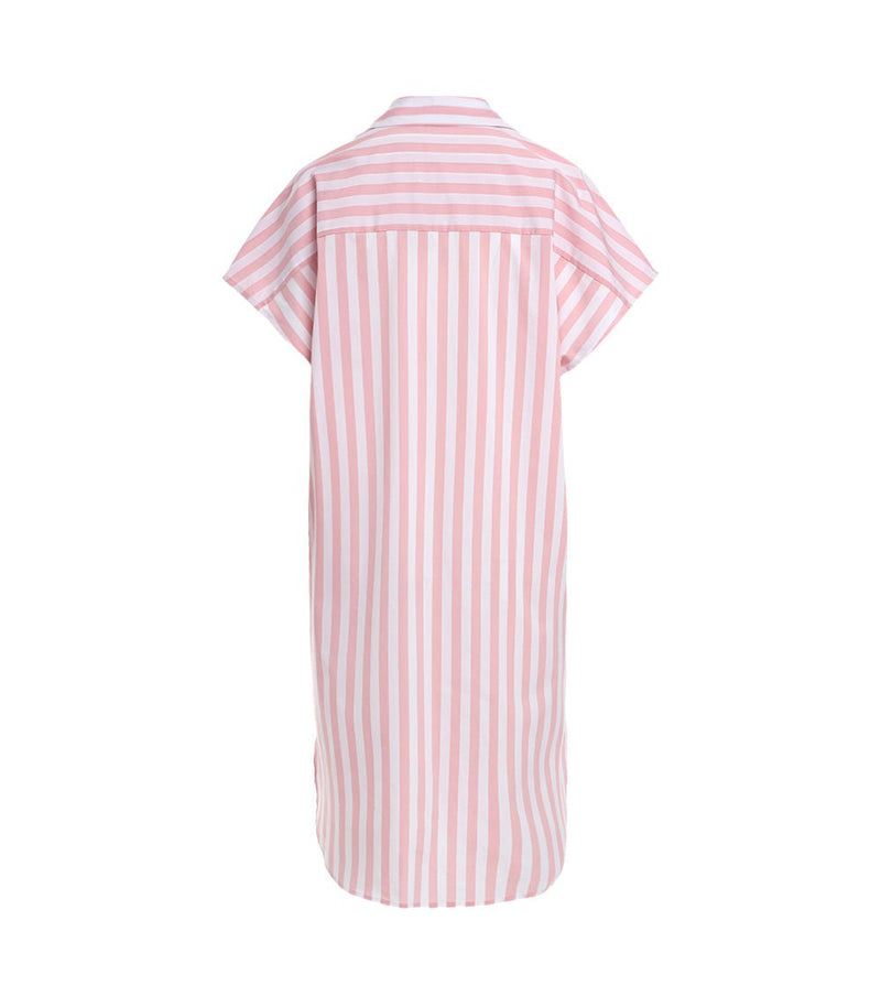 Tunic Apoella Chloe Lace-up Tunic Thick Pink/White Stripes O/S / Thick Pink Stripes Apoella